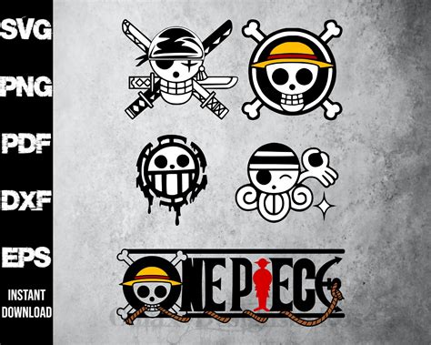One Piece Logo Flag Png