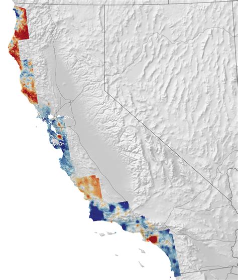 California’s Rising and Sinking Coast