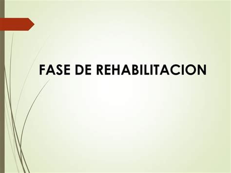 Fases De La Rehabilitacion Cardiaca Ppt