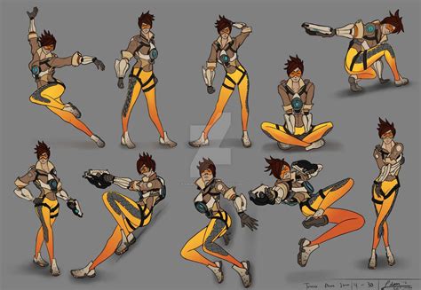 Figure Drawing Part 5 30 Tracer Poses By Rainwalker007 Deviantart