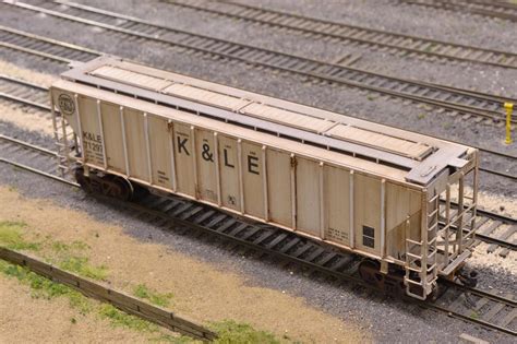 Railroad Covered Hopper Cars