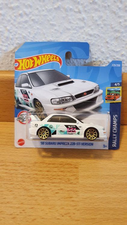 Hot Wheels Subaru Impreza B STi Version Treasure Hunt Neu Und Originalverpackt In