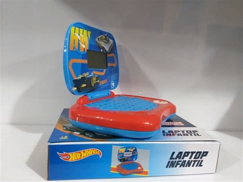 Laptop Infantil Hot Wheels Bil Ngue Candide Frete Gr Tis