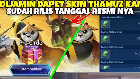 Rilis Dijamin Dapet Skin Kungfu Panda Buruan Event Mobile Legends