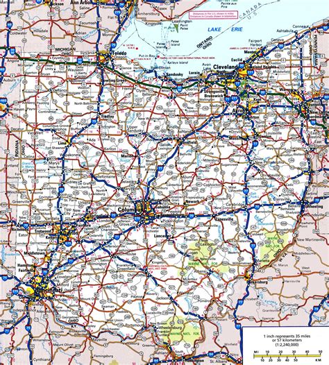 Road Map Of Ne Ohio