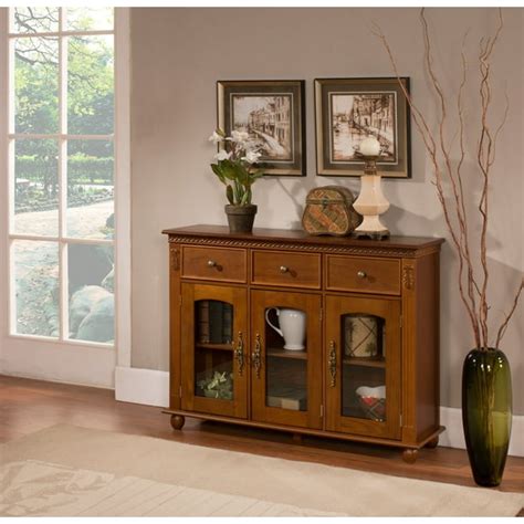 Sideboard Buffet Cabinet Glass Doors - Glass Door Ideas