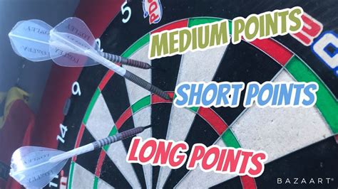 How The Length Of A Point Affects A Dart Youtube