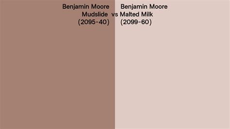 Benjamin Moore Mudslide Vs Malted Milk Side By Side Comparison