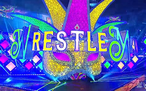 WWE Reveals WrestleMania 34 Set