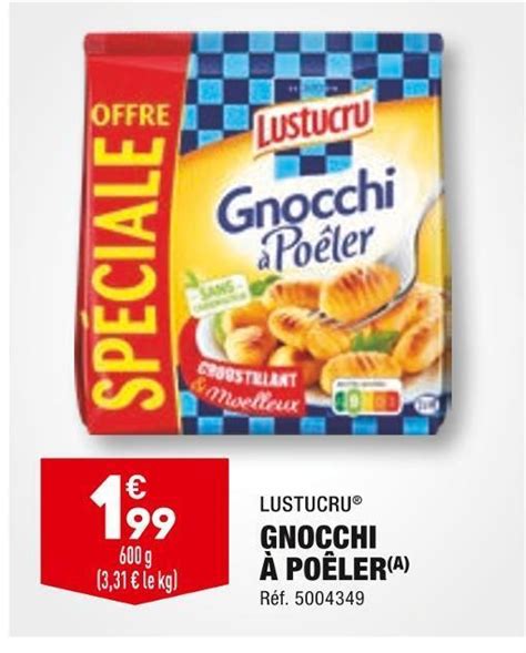 Promo Lustucru gnocchi à poêler chez ALDI