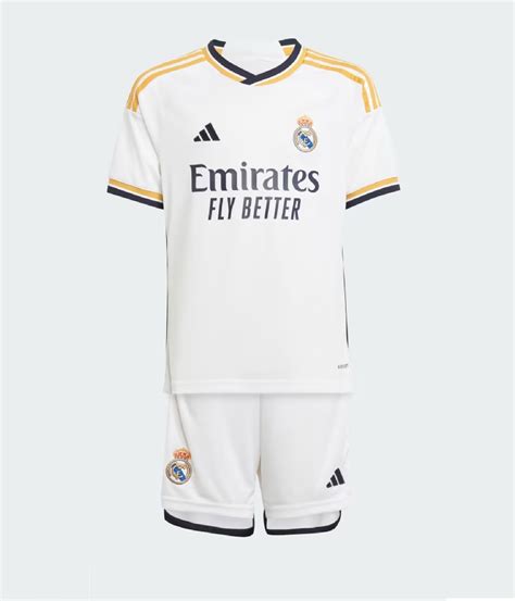 REAL MADRID JUNIOR HOME KIT 7 16 Years 2023 24 CalcioItalia