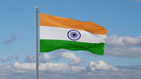 Cinematic of India Flag Waving - India Flag Animation Stock Video ...