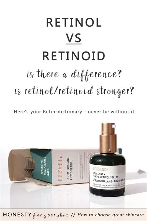 Retinol Vs Retinoid Is There A Difference Which Is Stronger