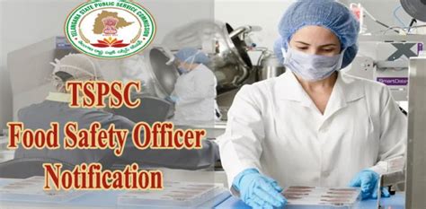 Tspsc Recruitment Food Safety Officer