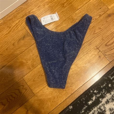 PacSun Women S Blue Bikini And Tankini Bottoms Depop