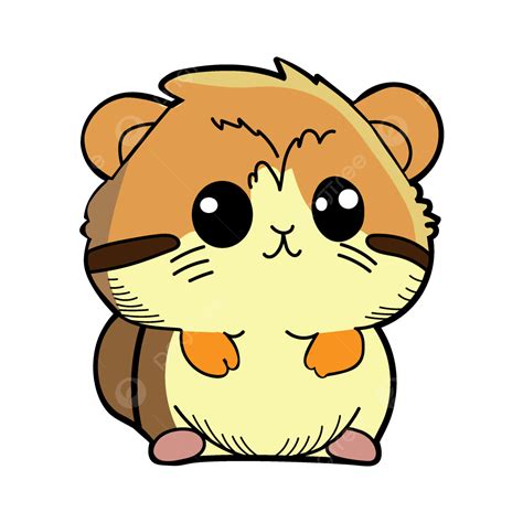 Cute Cartoon Hamster