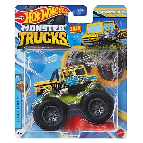 Hot Wheels Monster Trucks Unimog Mattel Papelaria Pigmeu