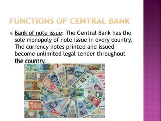 Gfgc Chikkabasur Meaning And Functions Of Central Bank Ppt