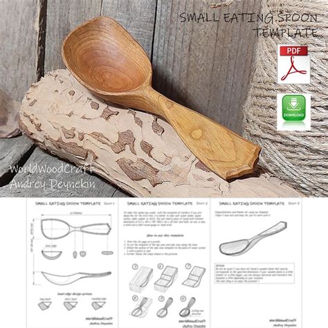 Wooden Spoon Template Printable Spoon Template Pdf Spoon Car Inspire