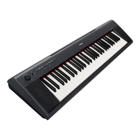 Yamaha NP11 PiaggeroxPiano Digital Portátil Preto Ex Demo na