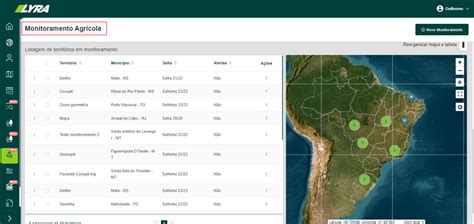 Explore o Novo Módulo de Monitoramento Agrícola na Plataforma LYRA da