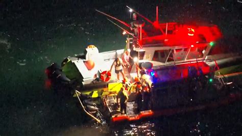 4 Rescued After Boat Overturns At Port Miami Wsvn 7news Miami News Weather Sports Fort