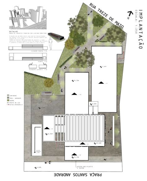 Implantação Photoshop Cs3 Autocad SketchUp Detalhes da arquitetura