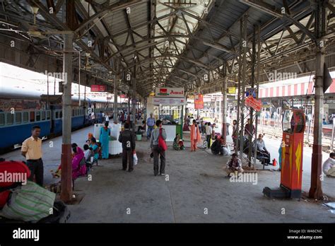 indian railway platform stall  res stock photography  images alamy