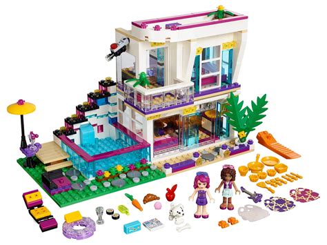livis pop star house  friends buy    official lego