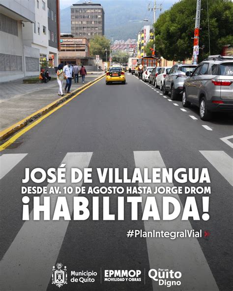 Obras Quito on Twitter La Carita de Dios cuenta con más vías