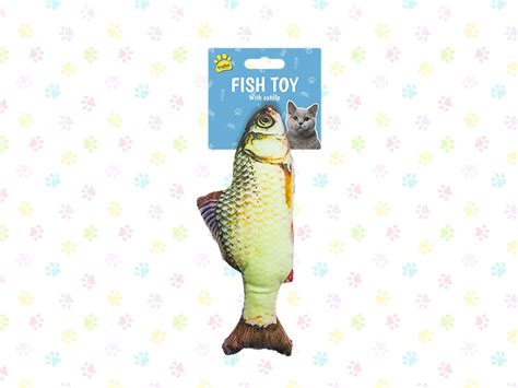 Cat Fish Toy With Hidden Catnip Etsy