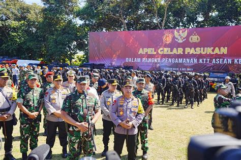 Amankan KTT ASEAN 2023 TNI Polri Siapkan 12 Ribu Personel Bagian 2