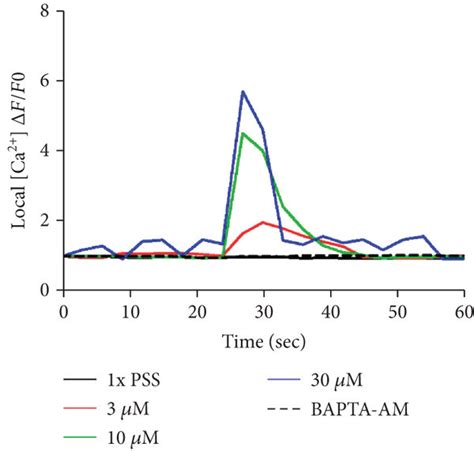 Detection of cytosolic Ca² levels in the absence of extracellular Ca²