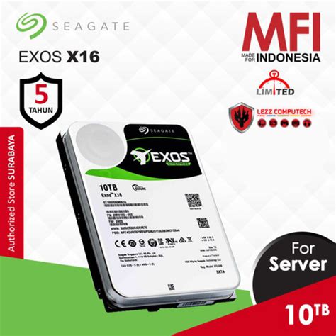 Promo Seagate Exos X Tb Enterprise Hardisk Internal Sata Iii