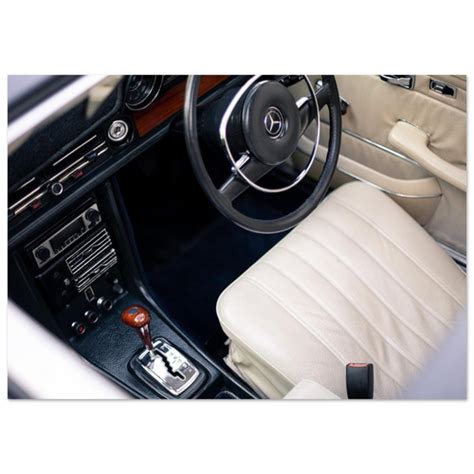 Mercedes Benz 250CE Interior - Poster | Automotive Artisans