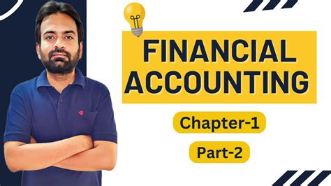 Financial Accounting Chapter 1 Part 2 Accounting Terminology YouTube