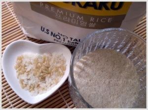 DIY Beauty: grounded rice body scrub