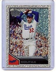 Sandy Koufax Diamond Anniversary Platinum Refractor Prices