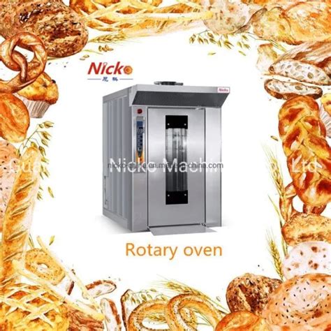 Guangzhou Nicko Industrial Bakery Equipment 2 Trolley 64 Tray Gas