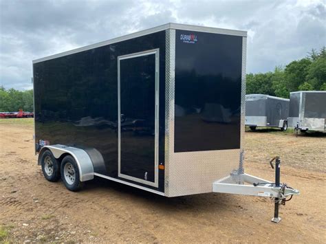 2020 Durabull Trailers 7x14 Aluminum 7K Enclosed Cargo Trailer w/Double Barn Doors & Extra ...