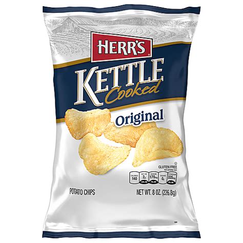 Herr's Kettle Cooked Potato Chips | Snacks, Chips & Dips | Foodtown