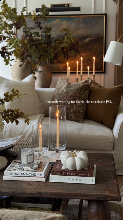 Pin by kelseyymina on Decorating | Decor home living room, Fall living