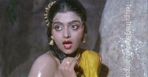 Telugu Thera Bhamalu Bhanupriya Wet Boob Show