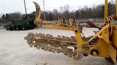 Vemeer V450 Trencher With Backhoe Candc Equipment Nice Shape Youtube