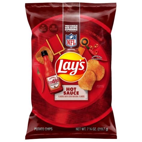 Lay S Hot Sauce Potato Chips Oz Kroger
