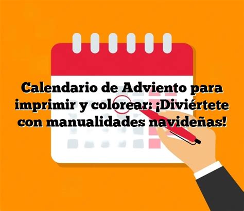 Calendario De Adviento Para Imprimir Y Colorear Divi Rtete Con