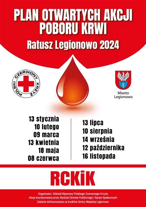 Legionowo W najbliższą sobotę pod ratuszem Akcja Krwiodawstwa Gazeta