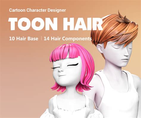 Character Creator Content Pack - Cartoon Character Designer