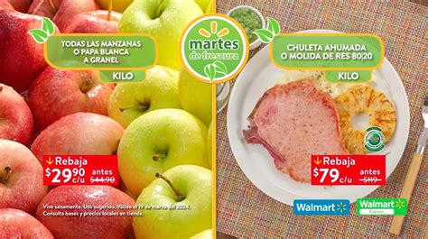 Folleto Martes De Frescura Walmart De Marzo