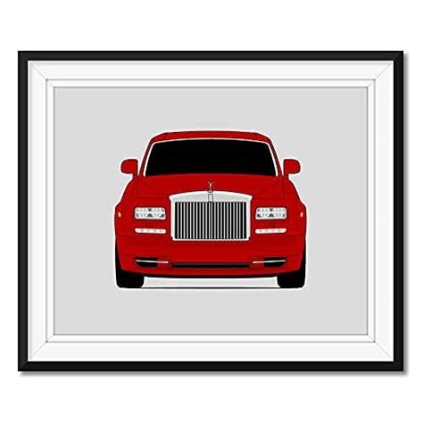 Rolls Royce Phantom 2012 2017 Inspired Poster Print Wall Art Decor Handmade